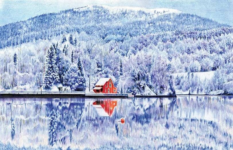 重慶美術(shù)培訓(xùn)畫(huà)室教你1分鐘學(xué)會(huì)彩鉛技法!