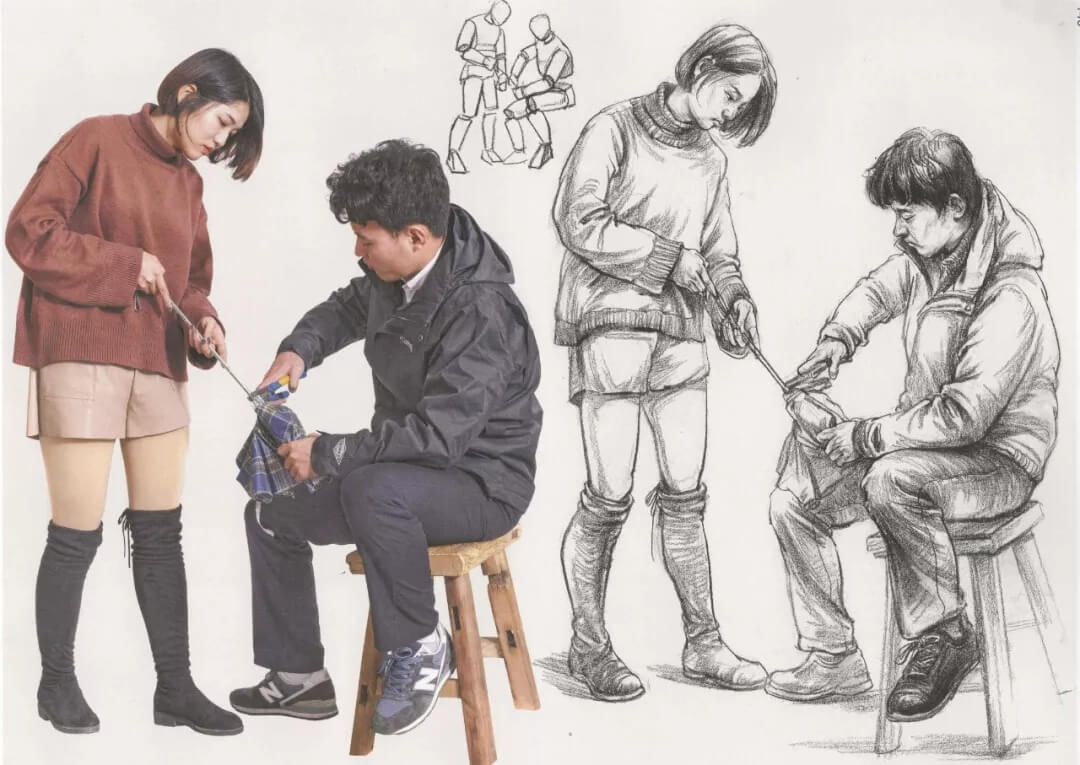 聯考將近，速寫高分秘訣重慶美術培訓畫室都給你準備好了！