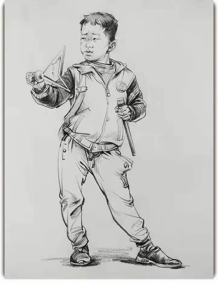 重慶美術培訓學校|龍行藝術線上課程：速寫人物技巧分享！圖十一