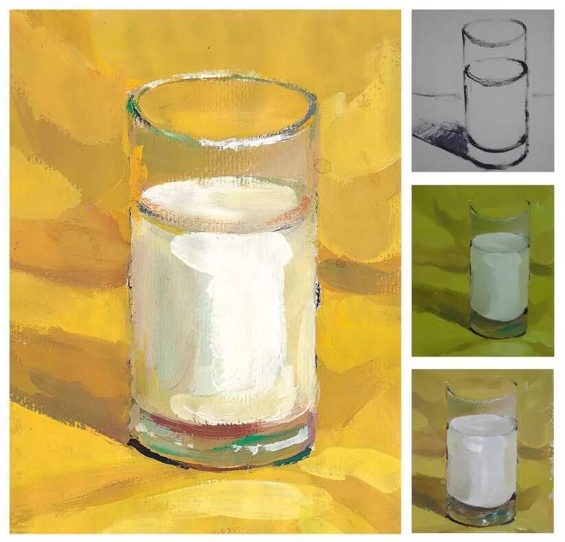 重慶美術培訓畫室為你整理了聯考常見的色彩靜物單體詳解！