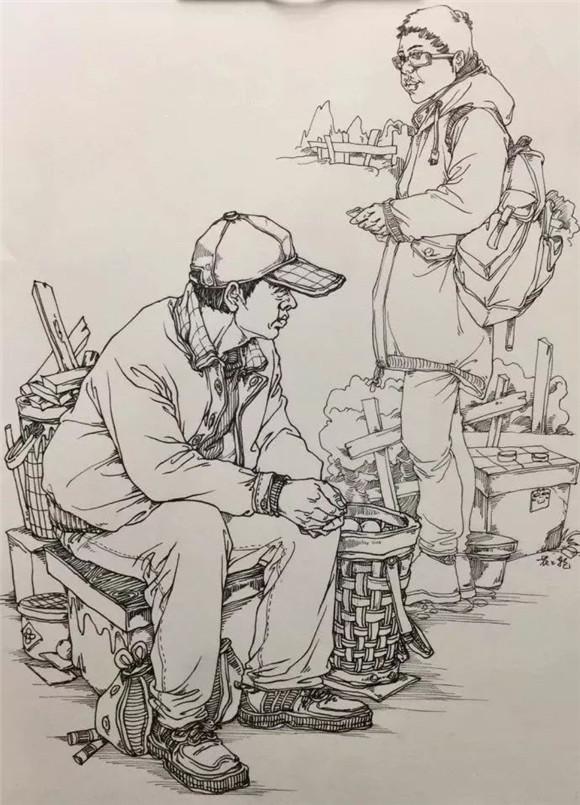 今天重慶美術藝考集訓畫室帶各位學子們來學習下！&ldquo;速寫&rdquo;技巧中的線描手法