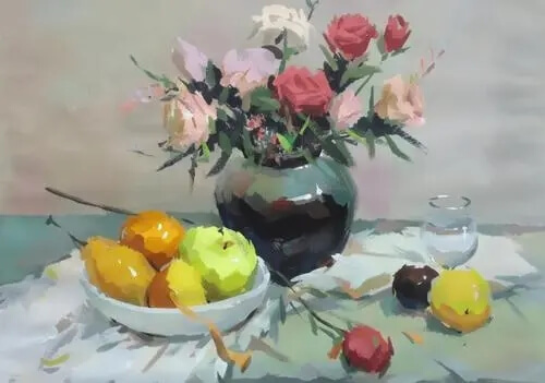 色彩靜物總是畫不好怎么辦？重慶畫室分析形體的重要性