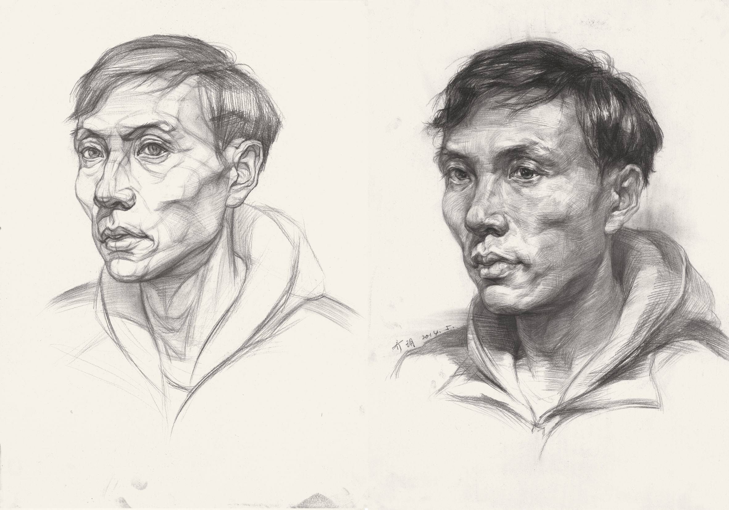 頭像的型總是畫不準？重慶美術(shù)培訓學校告訴你什么原因！