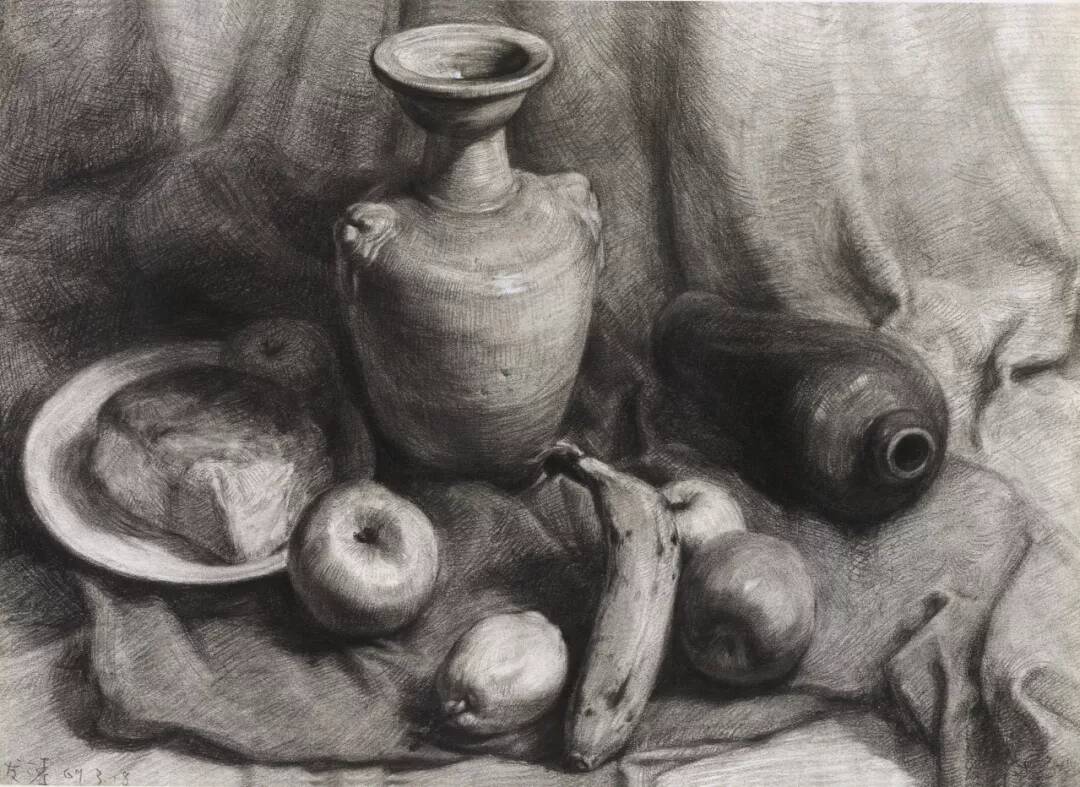 藝考動蕩| 重慶美術集訓畫室帶你看看素描靜物怎么畫？