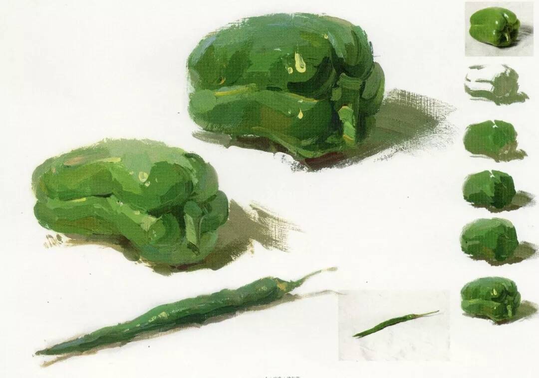 重慶美術培訓畫室為你整理了聯考常見的色彩靜物單體詳解！